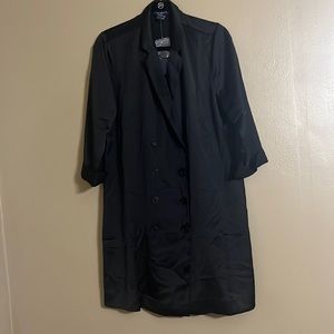 Anna Cai NY Light Double Breasted Button Closure 3/4 Sleeves Jacket Sz XL